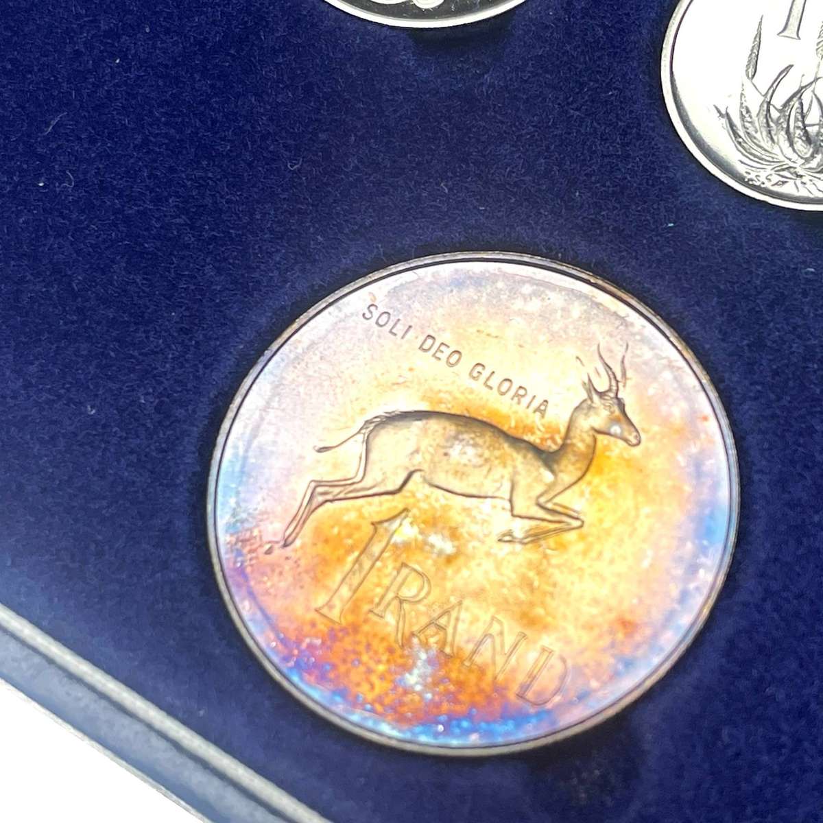 1988 South Africa Proof Coin Set **Mintage ONLY 7250**