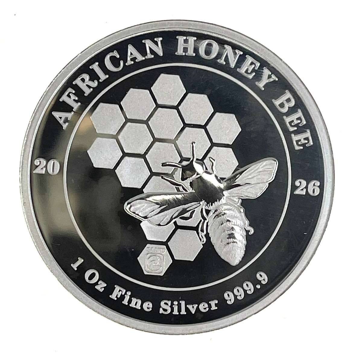 2026 South African 1oz Fine Silver Honey Bee