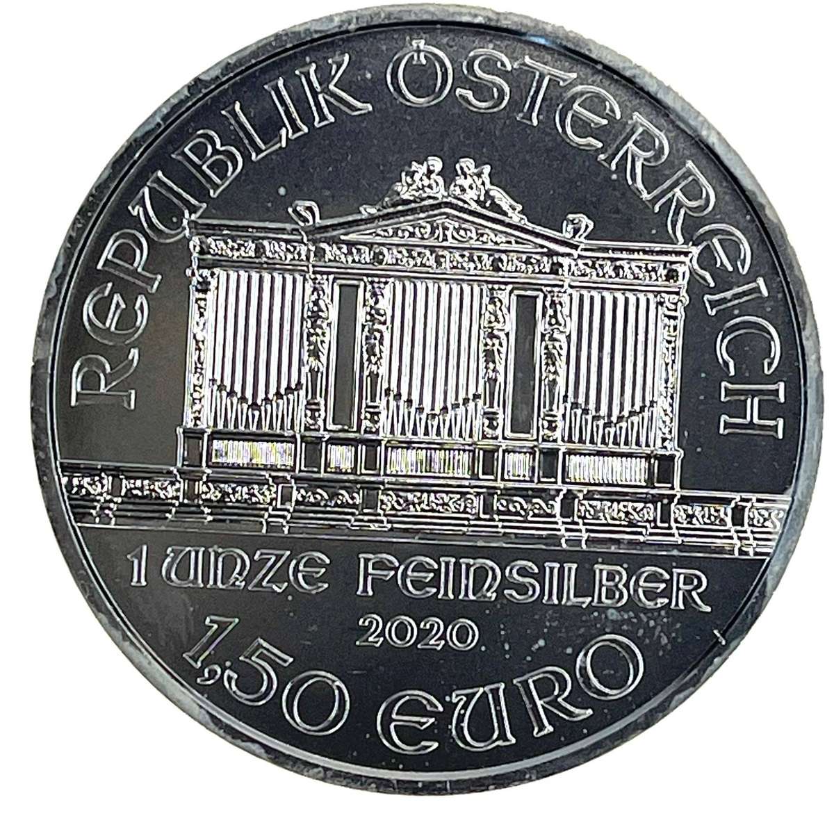 2020 Austrian 1oz Fine Silver Philharmonic