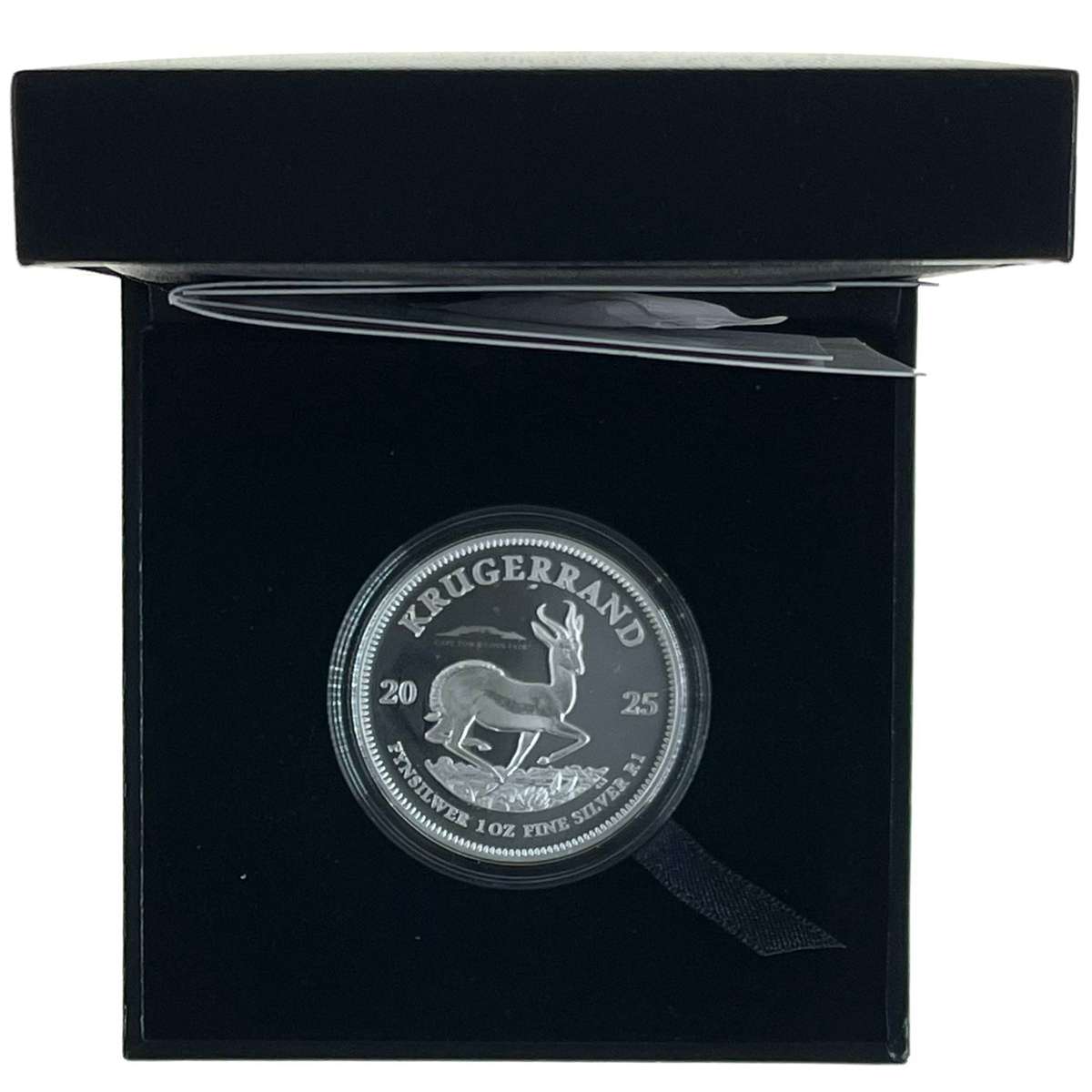 2025 1oz Silver Proof Krugerrand with Cape Town Coin Fair Privy