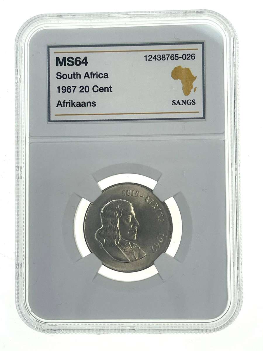 1967 20 Cent (Graded MS64)