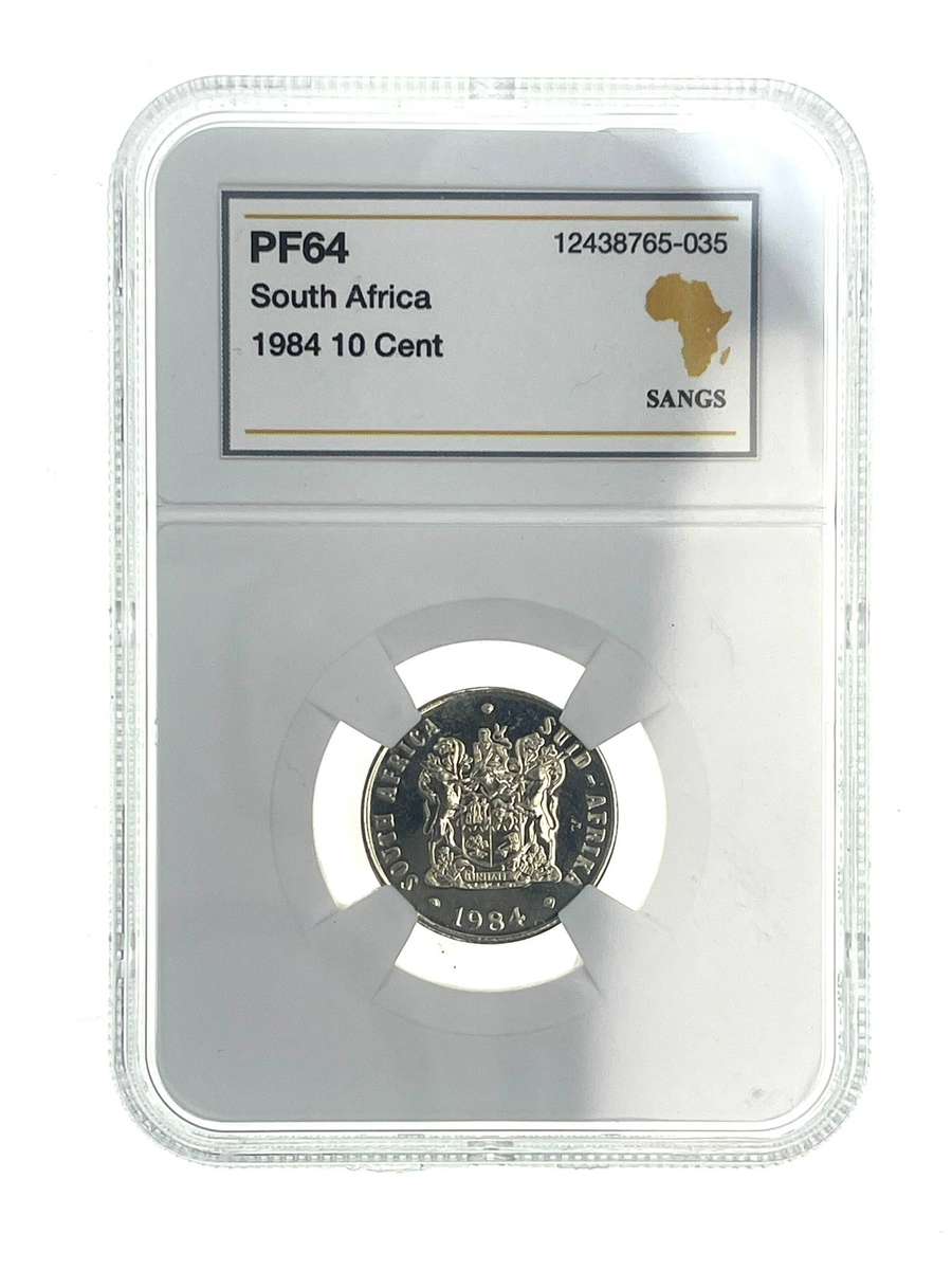 1984 10 Cent (Graded PF64)