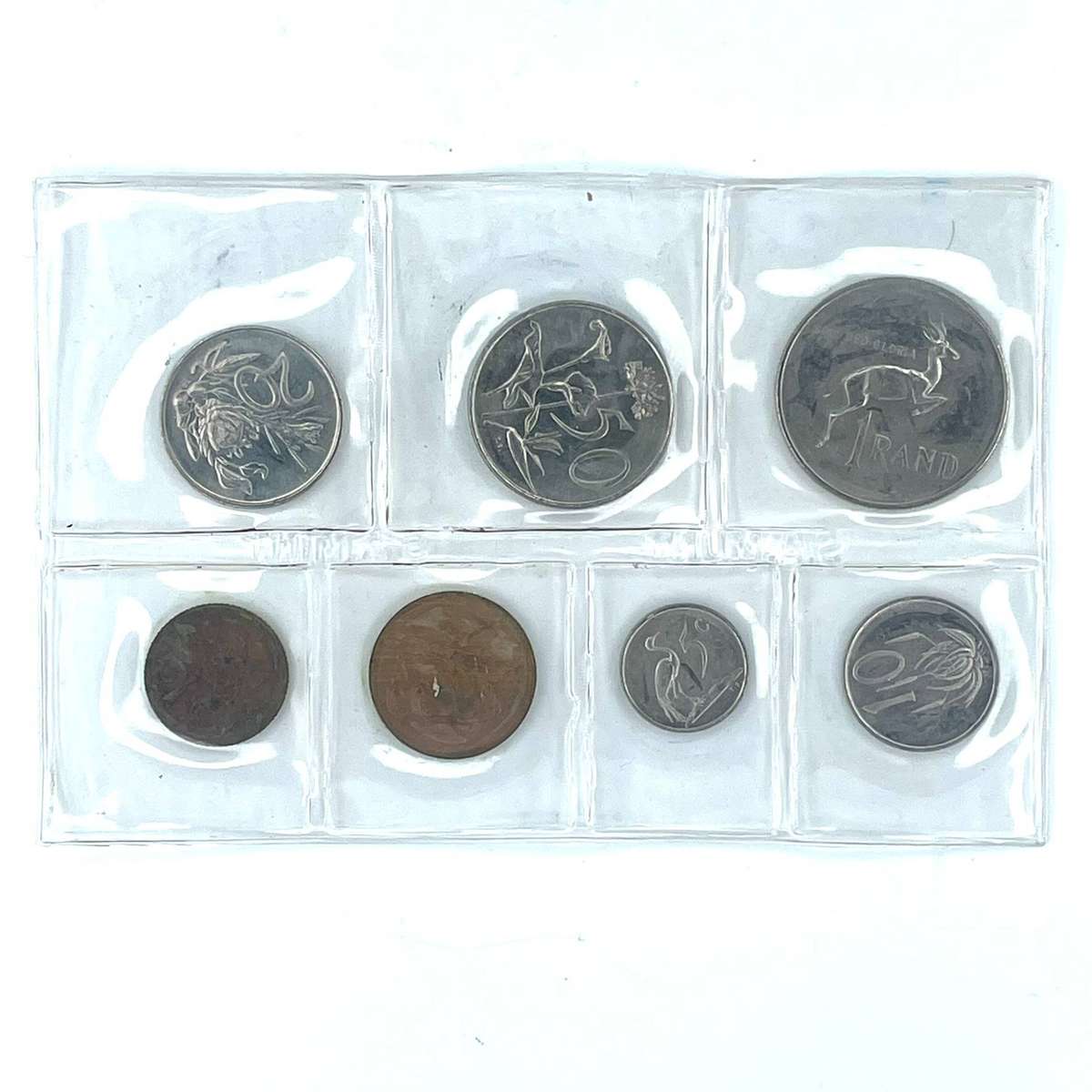 1981 South Africa (UNC) Uncirculated Mint Pack Set  * **Mintage ONLY 10,000**