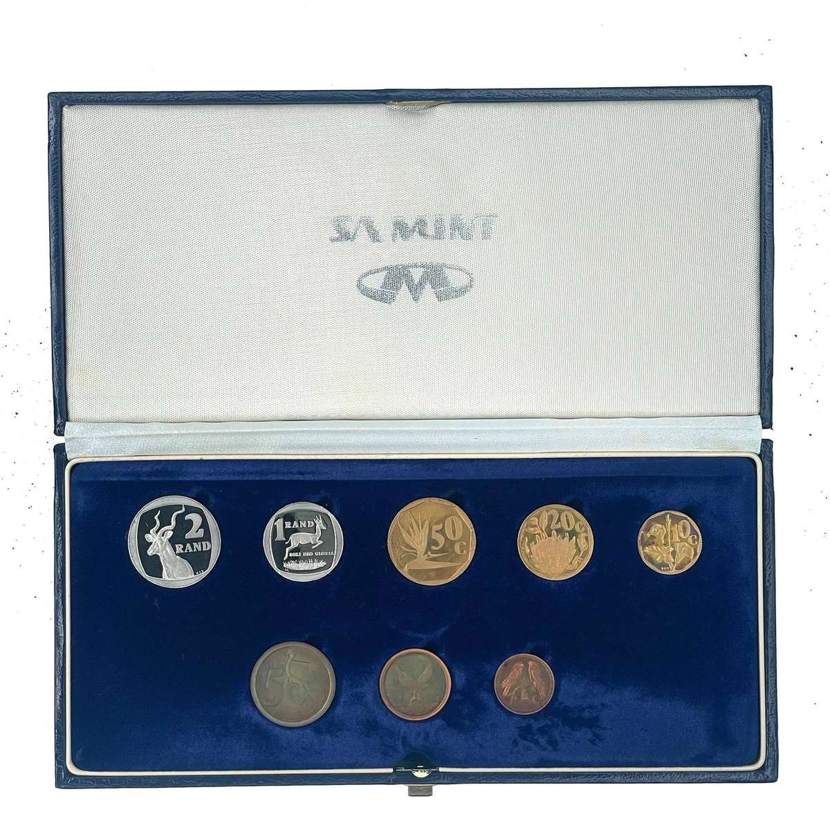 1992 South Africa Proof Coin Set in original mint box **Mintage ONLY 10263**