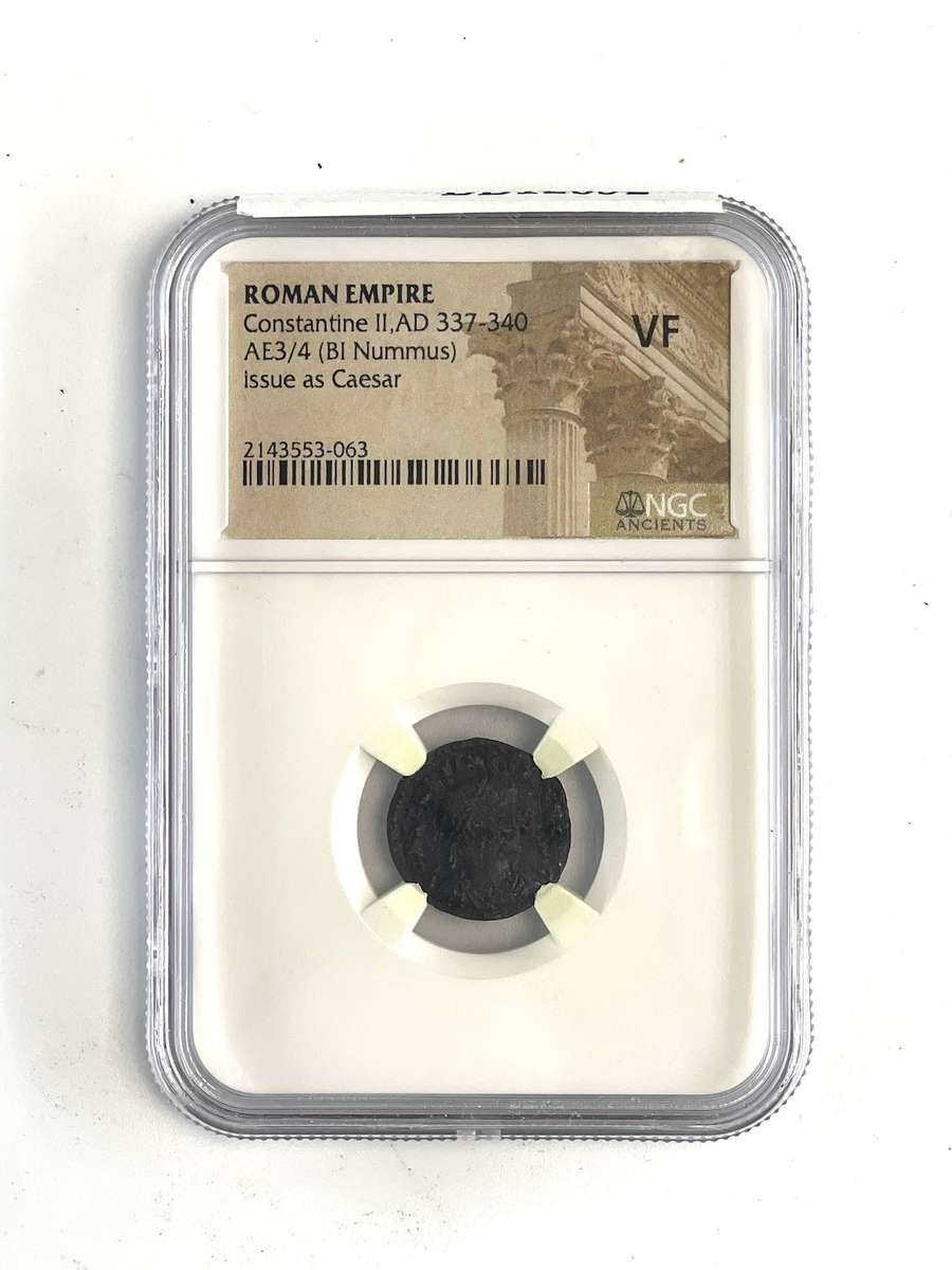 Ancient Roman Empire Coin (Constantine II AD337-340)