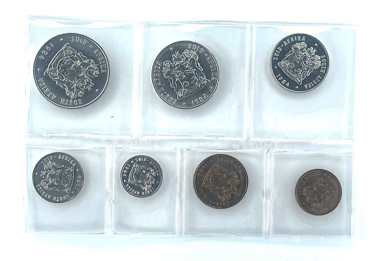 1980 South Africa (UNC) Uncirculated Mint Pack Set * **Mintage ONLY 20,000**