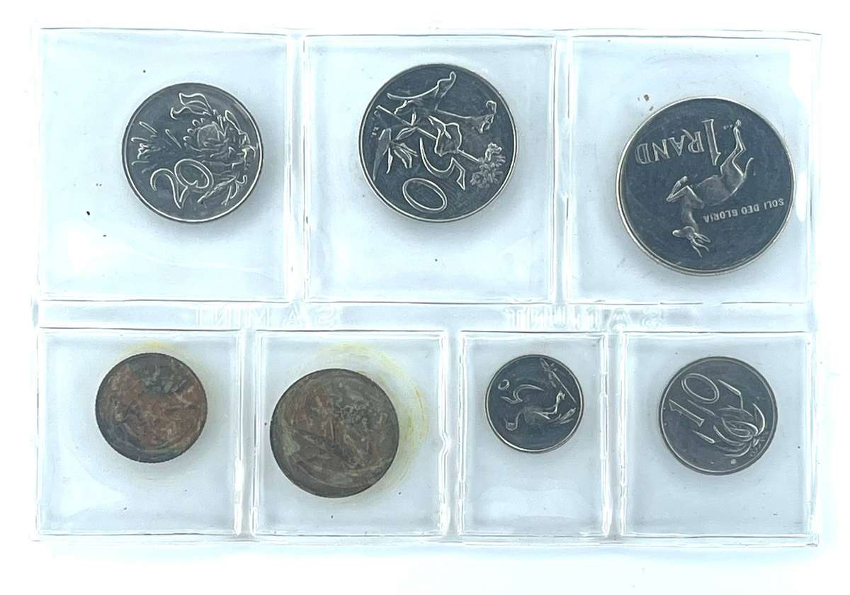 1980 South Africa (UNC) Uncirculated Mint Pack Set * **Mintage ONLY 20,000**