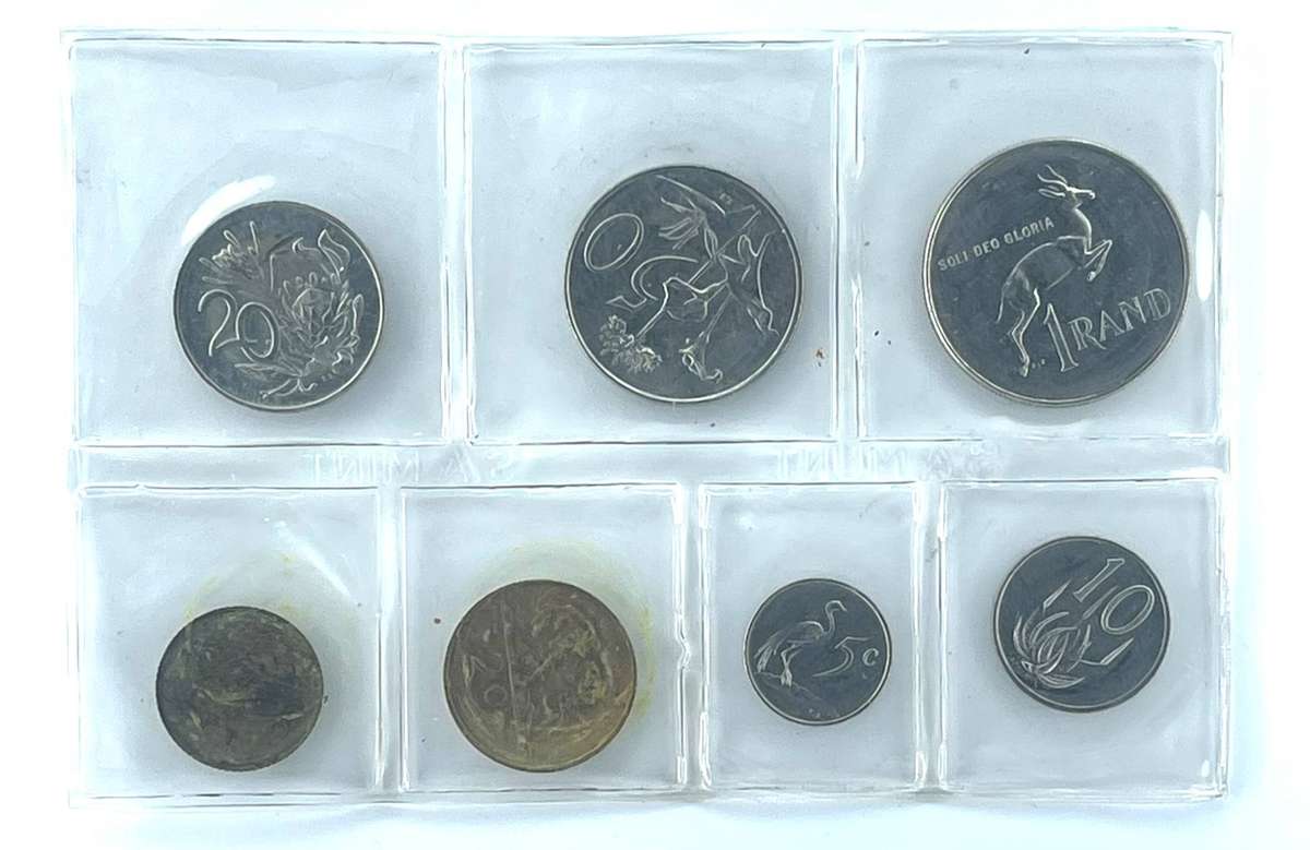 1981 South Africa (UNC) Uncirculated Mint Pack Set  * **Mintage ONLY 10,000**