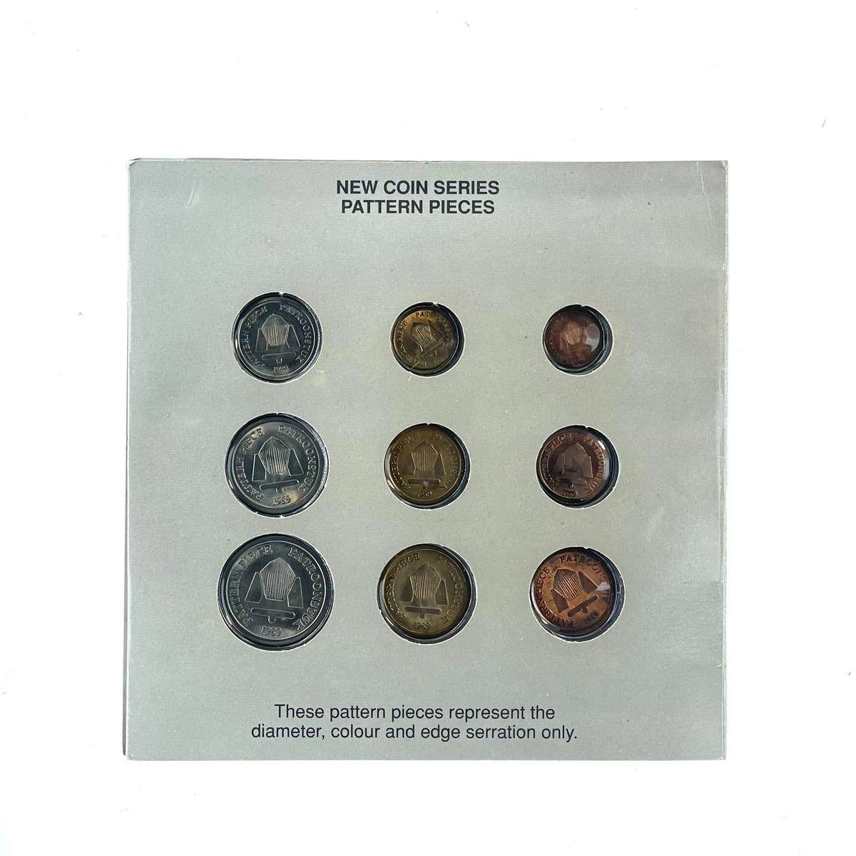 1989 South Africa Pattern Proof Coin Set