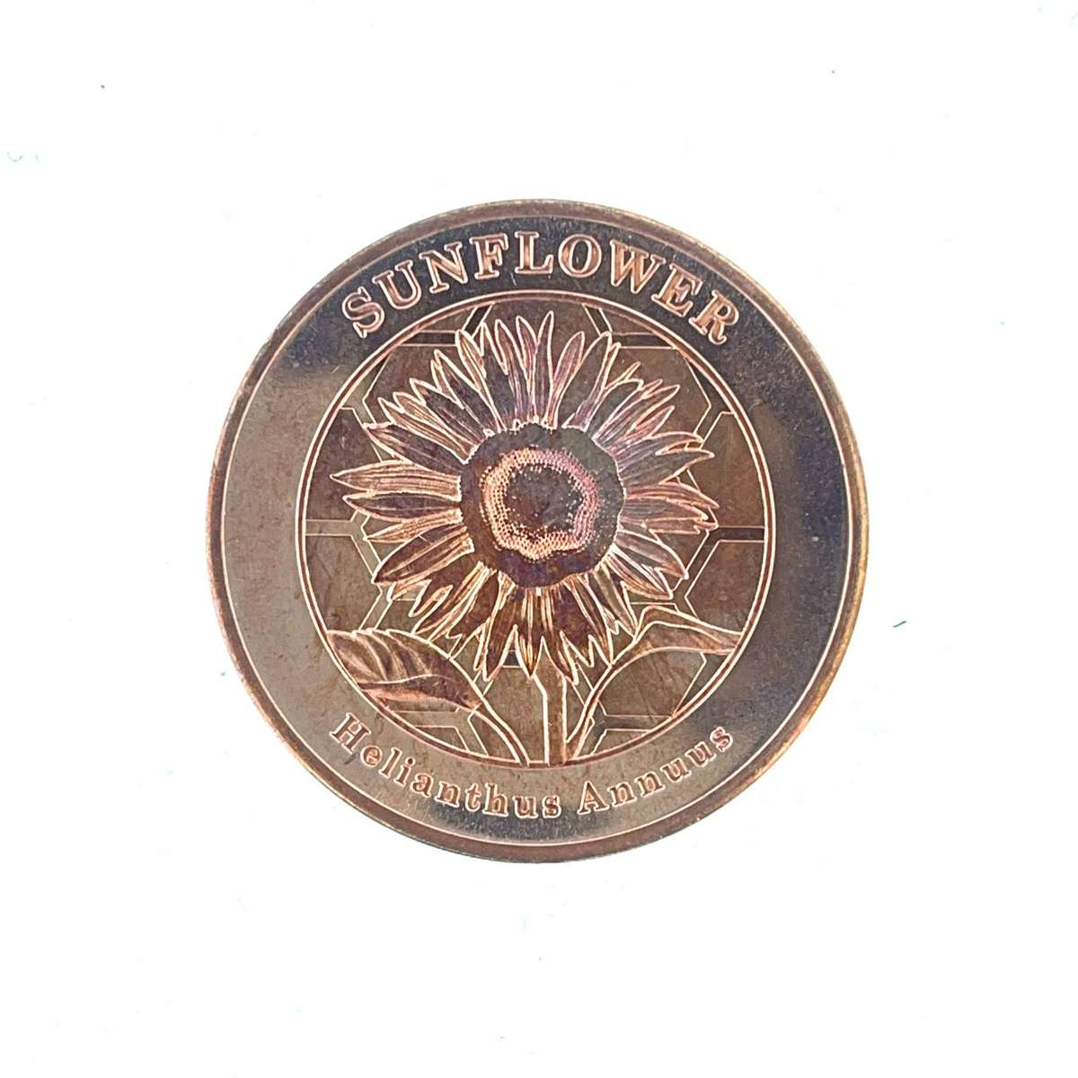 2026 South African 1oz Fine Copper Honey Bee
