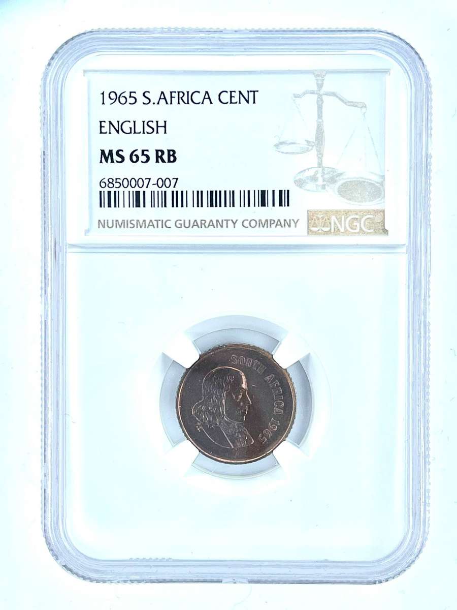 1965 1 Cent (Graded MS65)