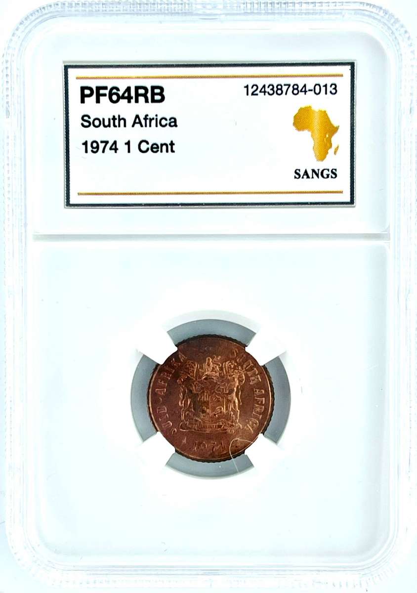 1974 1 Cent (Graded PF64)