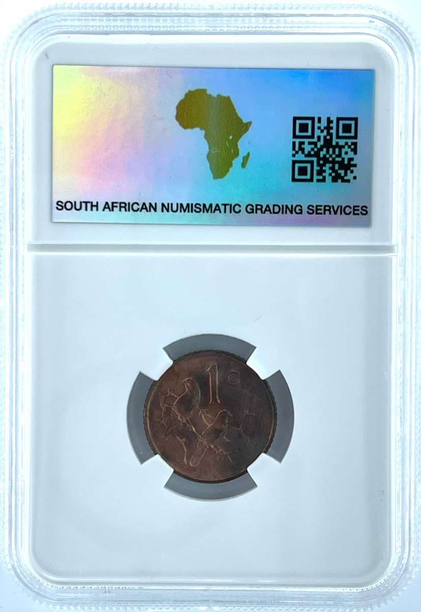 1974 1 Cent (Graded PF64)