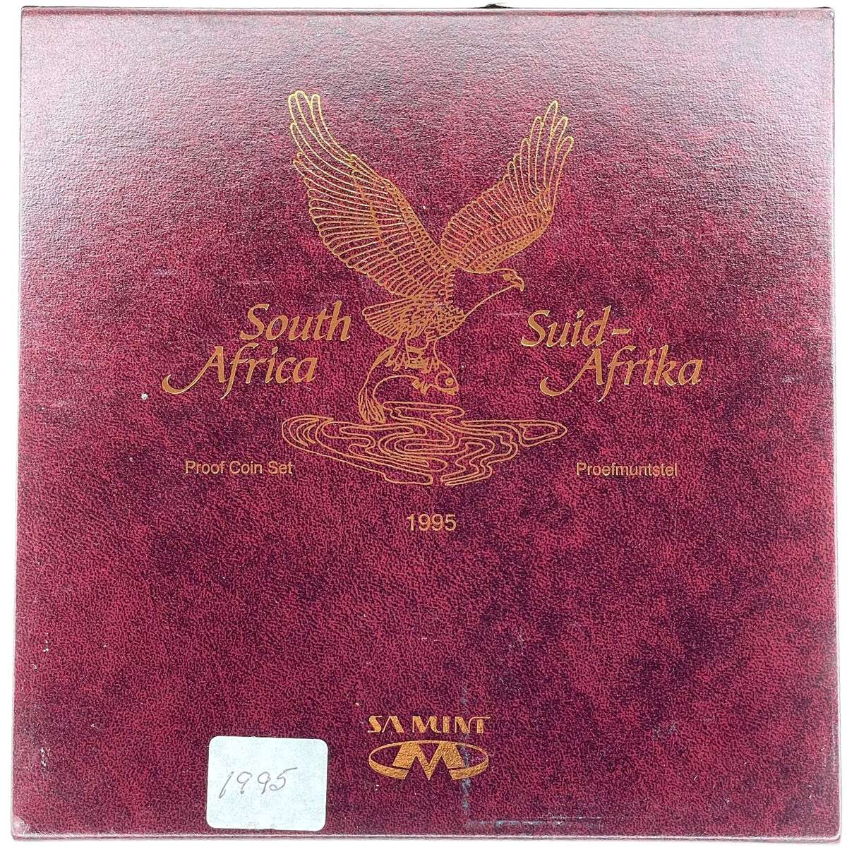 1995 South Africa Fish Eagle Proof Coin Set in original mint box **Mintage ONLY 5816**