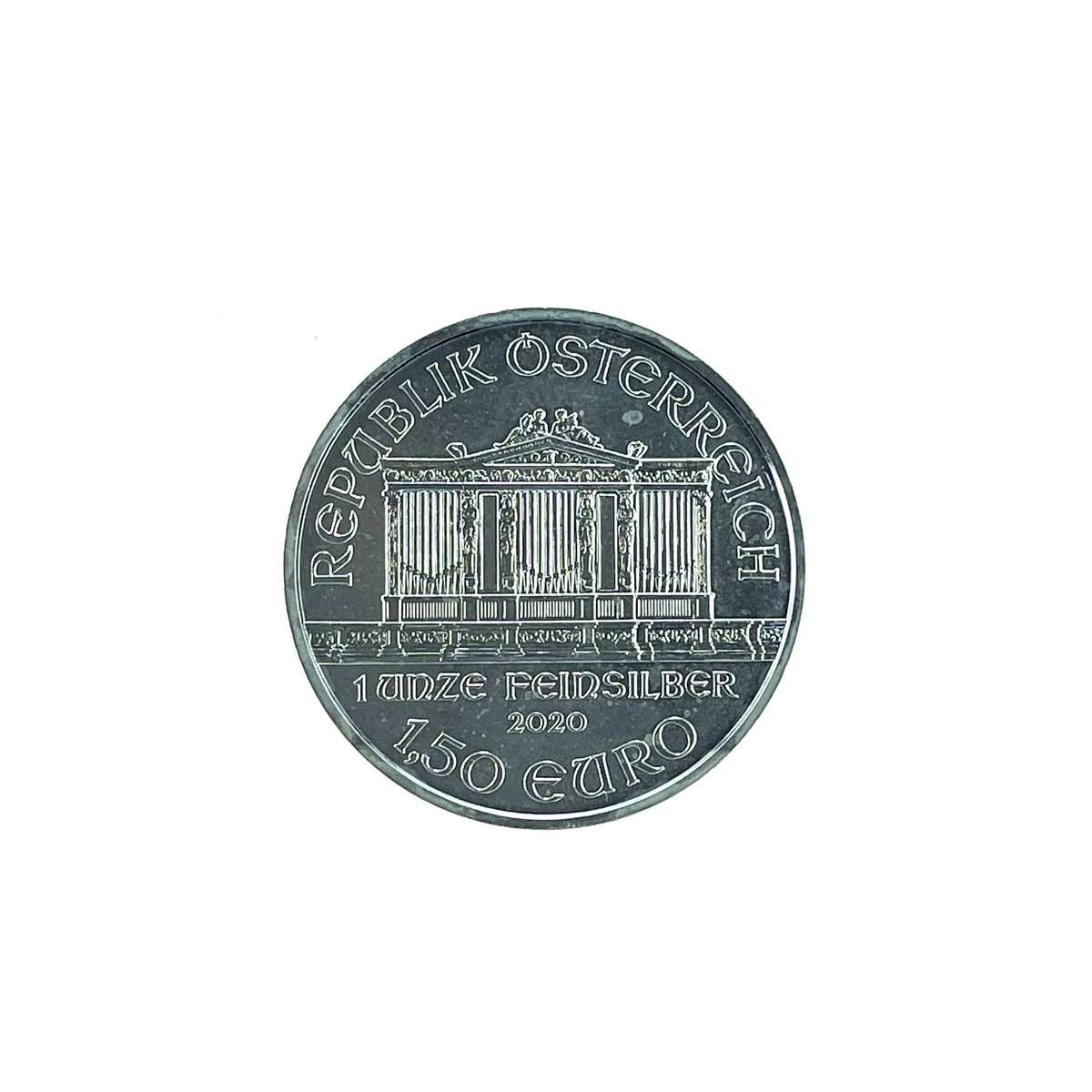 2020 Austrian 1oz Fine Silver Philharmonic