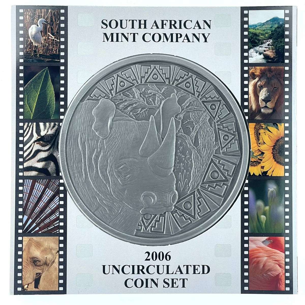2006 South Africa (UNC) Uncirculated Mint Set * **Mintage ONLY 1,549**