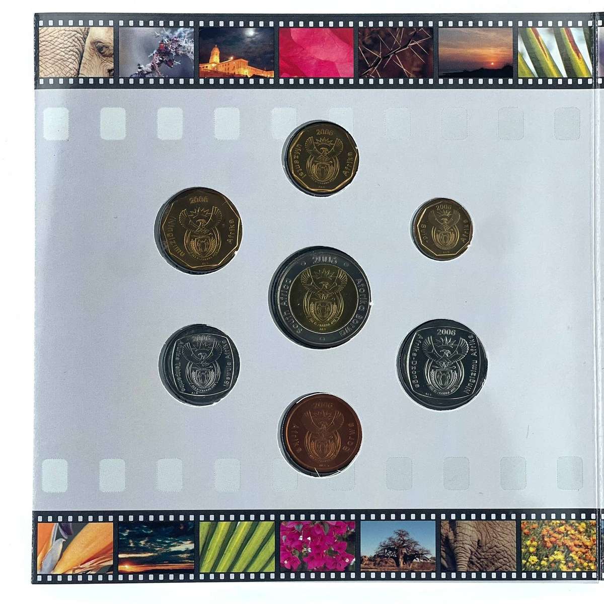 2006 South Africa (UNC) Uncirculated Mint Set * **Mintage ONLY 1,549**