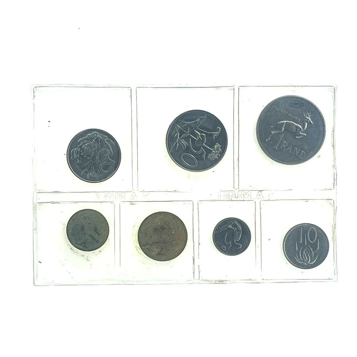 1980 South Africa (UNC) Uncirculated Mint Pack Set * **Mintage ONLY 20,000**