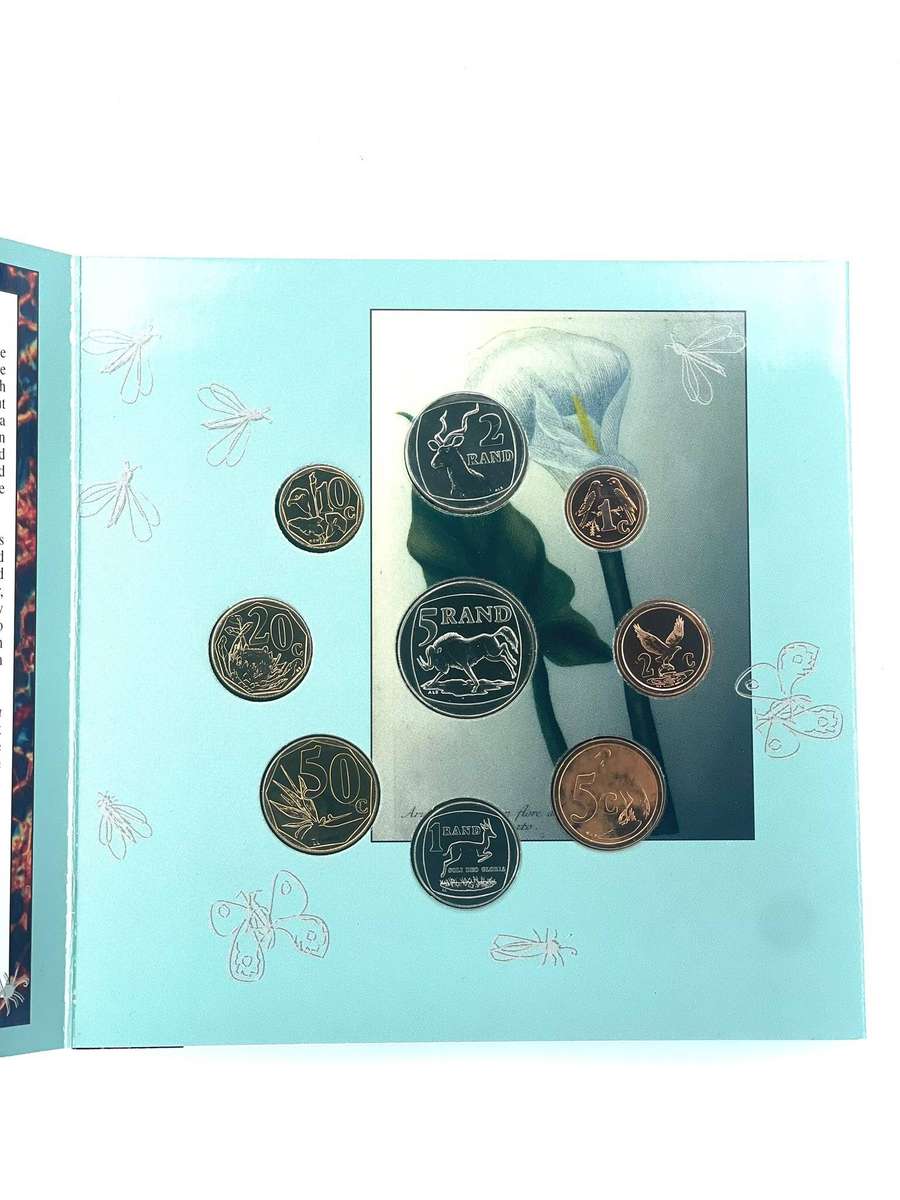 1997 South Africa (B-UNC) uncirculated Mint set *Mintage only 4,236*