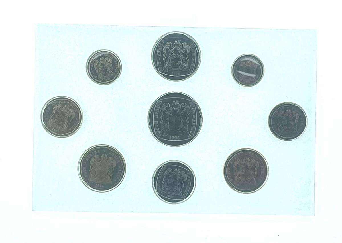 1994 South Africa (UNC) Uncirculated Mint Set * **Mintage ONLY 6,786**