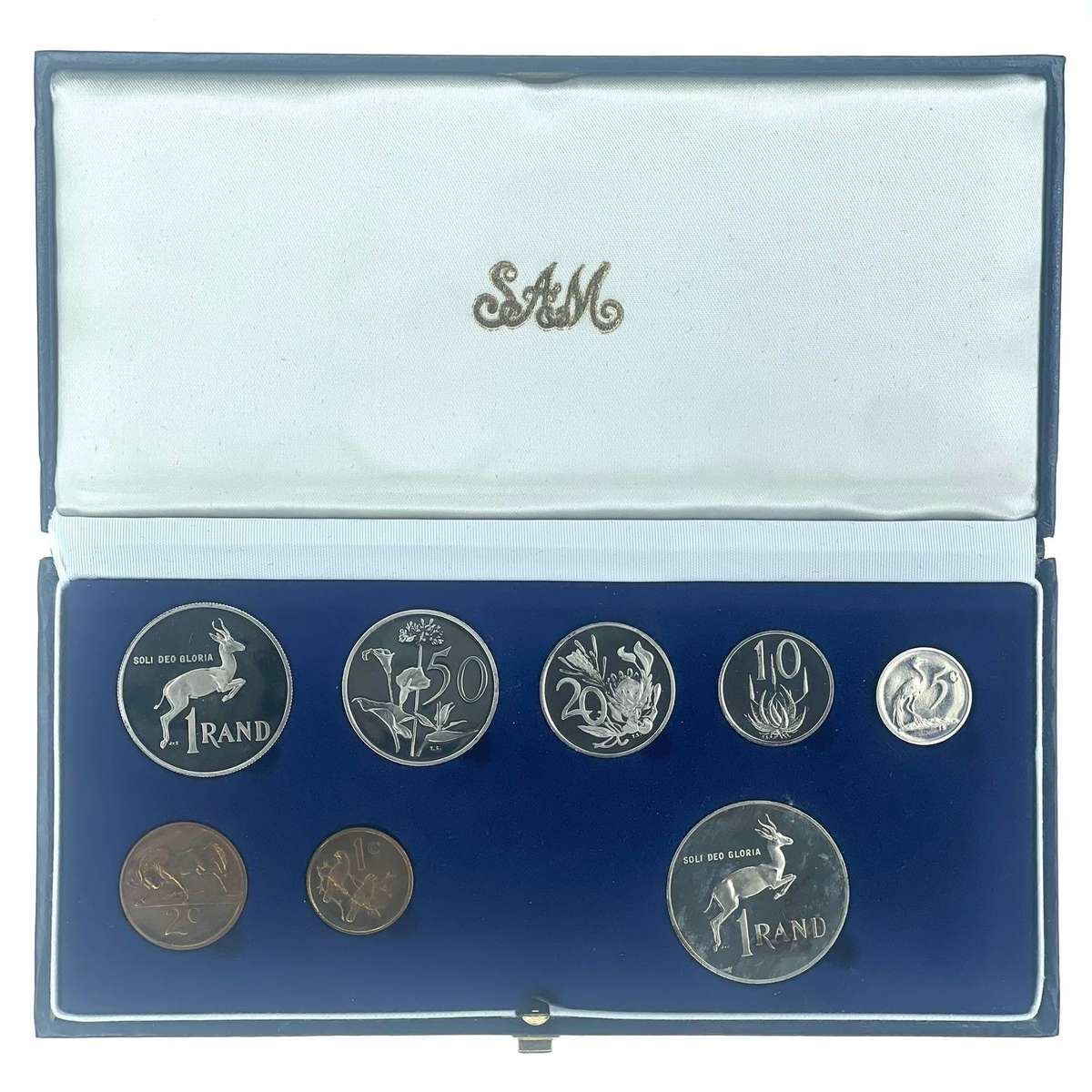 1988 South Africa Proof Coin Set **Mintage ONLY 7250**