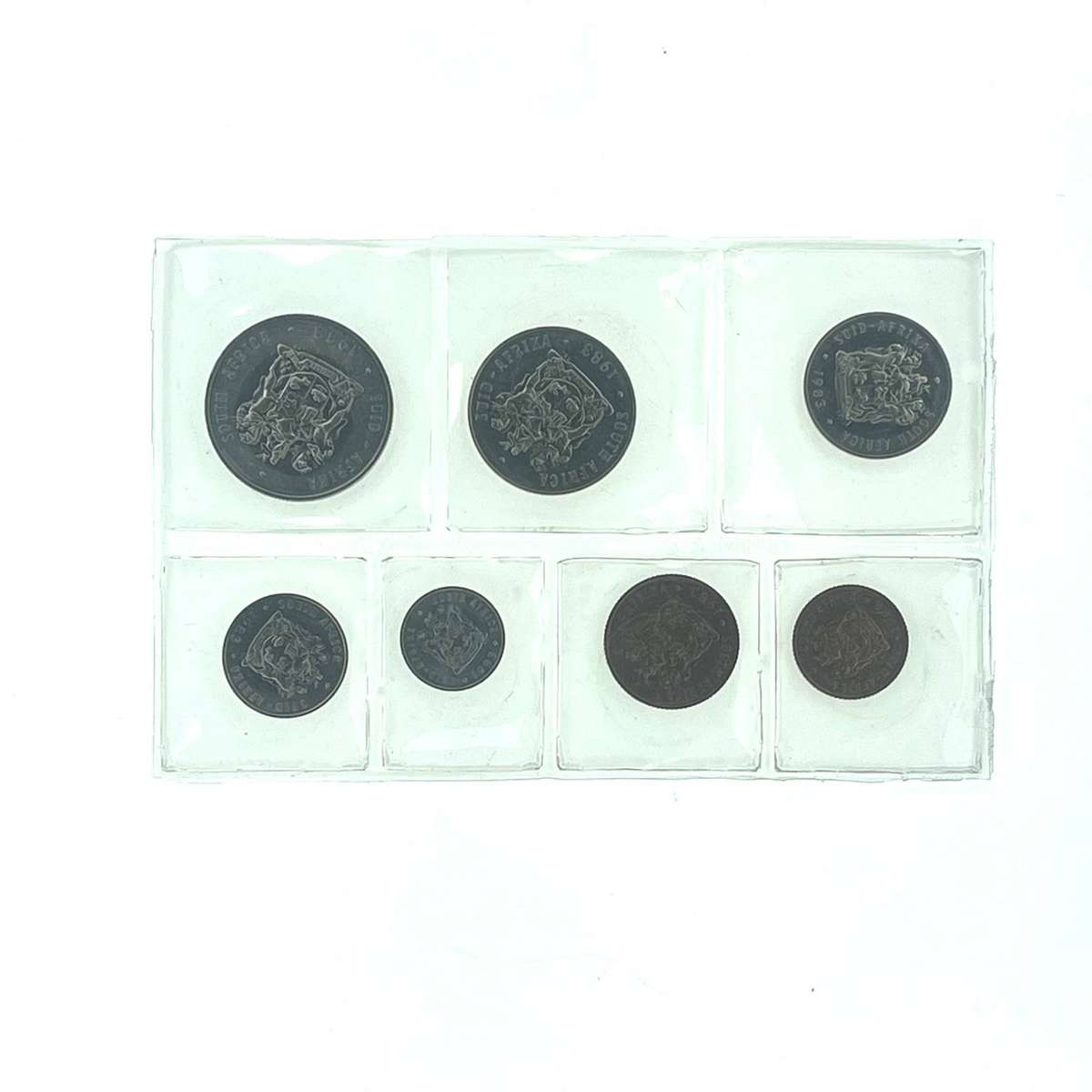 1983 South Africa (UNC) Uncirculated Mint Pack Set  * **Mintage ONLY 13,000**