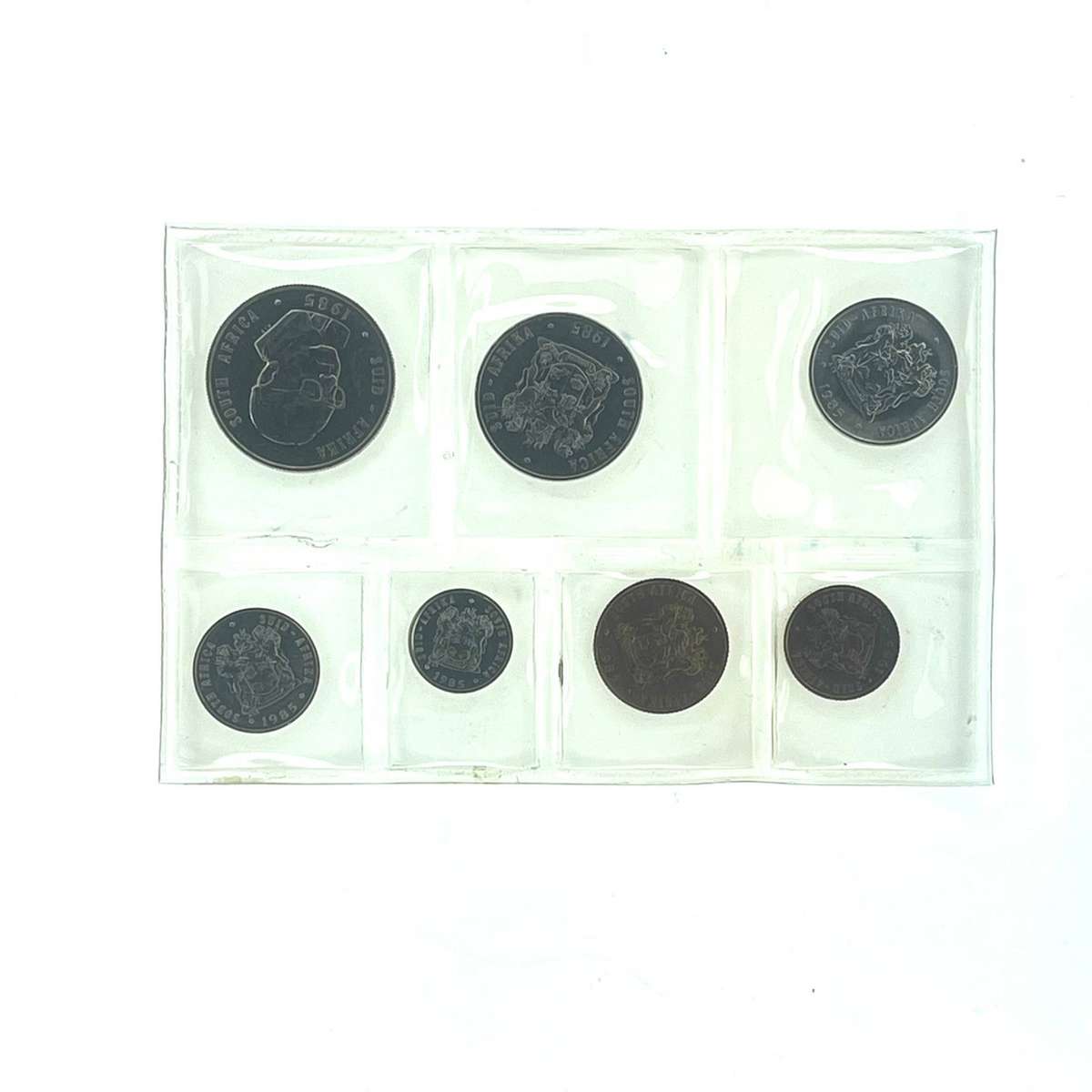 1985 South Africa (UNC) Uncirculated Mint Pack Set  * **Mintage ONLY 10,200**