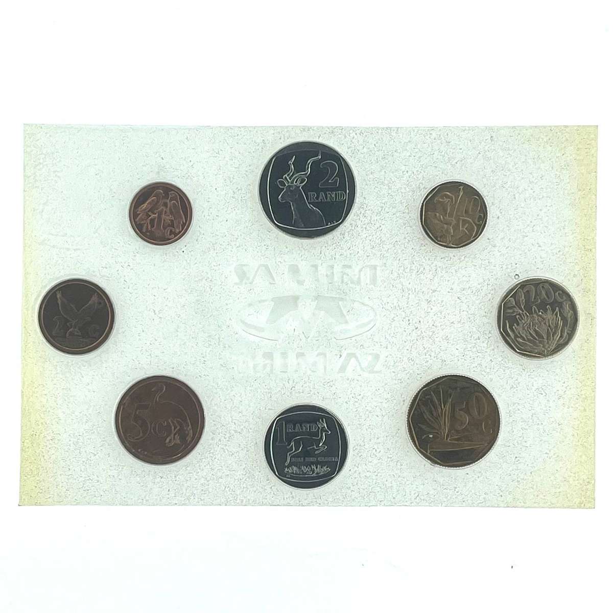 1992 South Africa (UNC) Uncirculated Mint Pack Set * **Mintage ONLY 15,087**