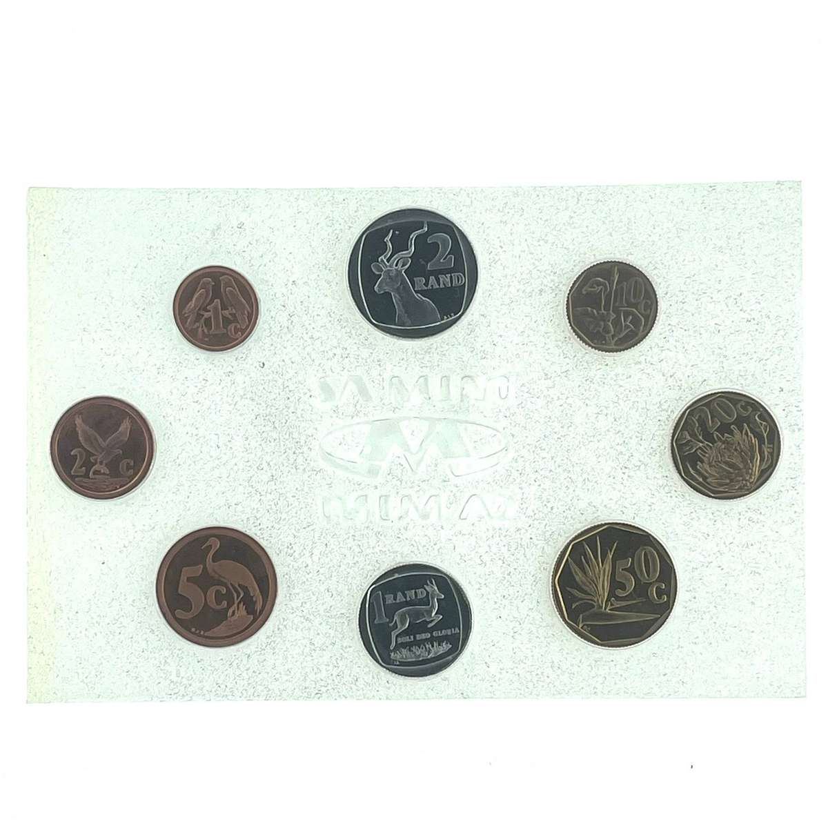 1993 South Africa (UNC) Uncirculated Mint Pack Set * **Mintage ONLY 10,902**