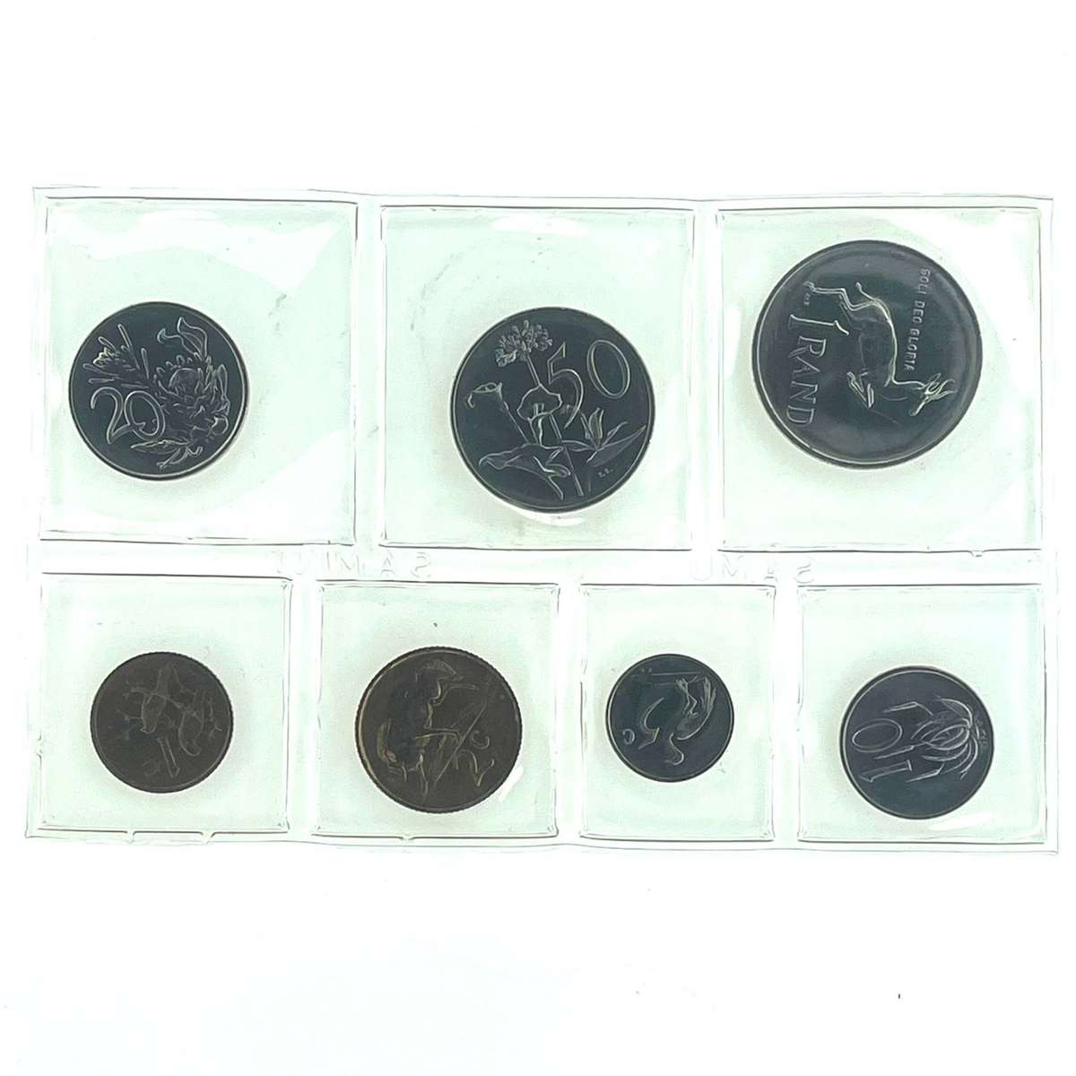 1984 South Africa (UNC) Uncirculated Mint Pack Set  * **Mintage ONLY 13,875**