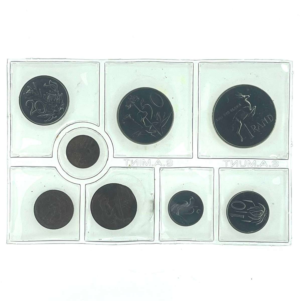 1977 South Africa (UNC) Uncirculated Mint Pack Set  * **Mintage ONLY 20,000**