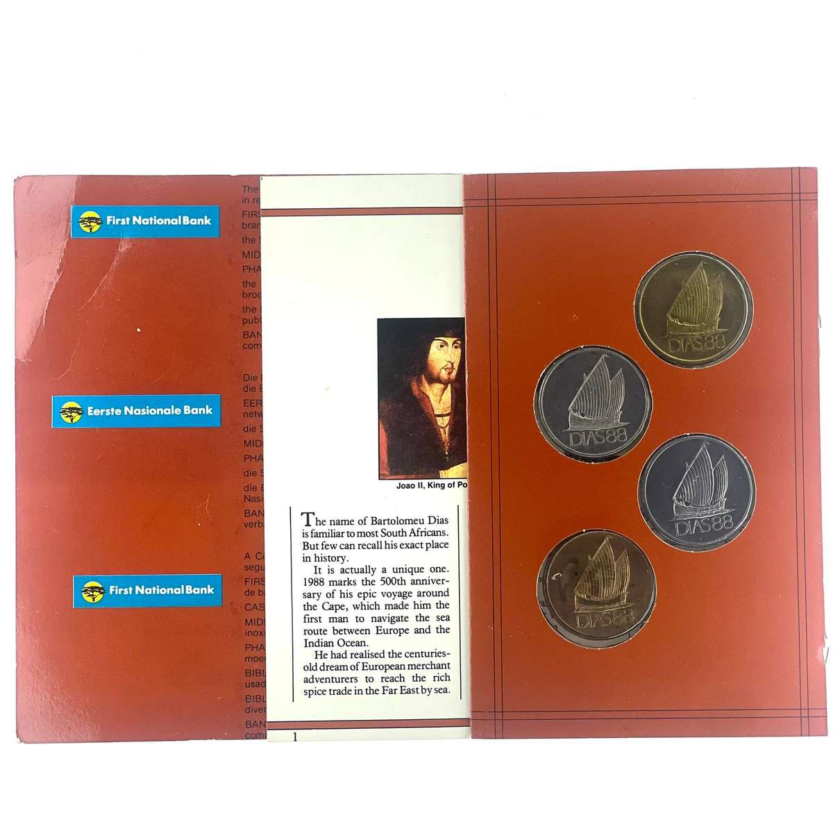 1988 Dias 500 Year Anniversary Medallion Set