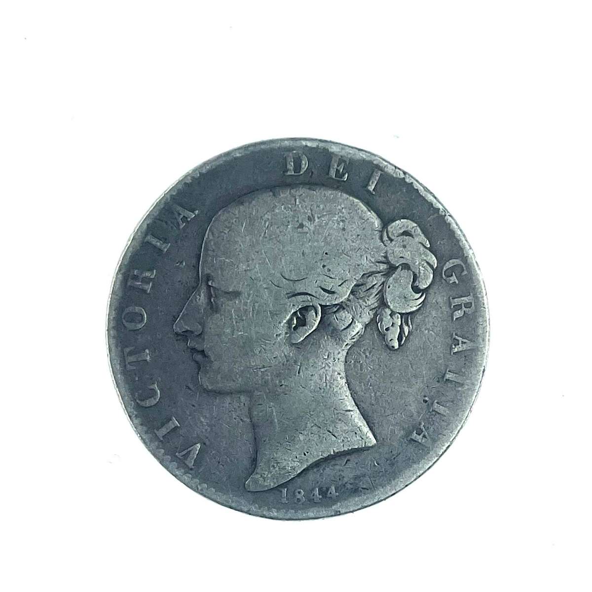1844 Queen Victoria Young Head Sterling-Silver Crown