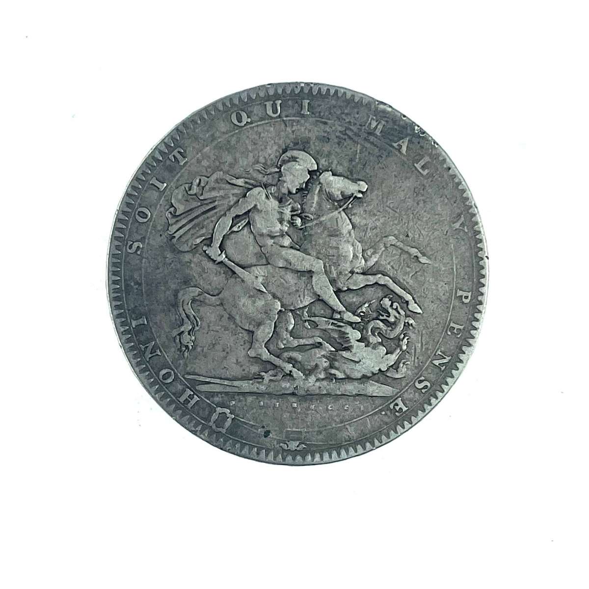 1818 Great Britain George III Sterling-Silver Crown