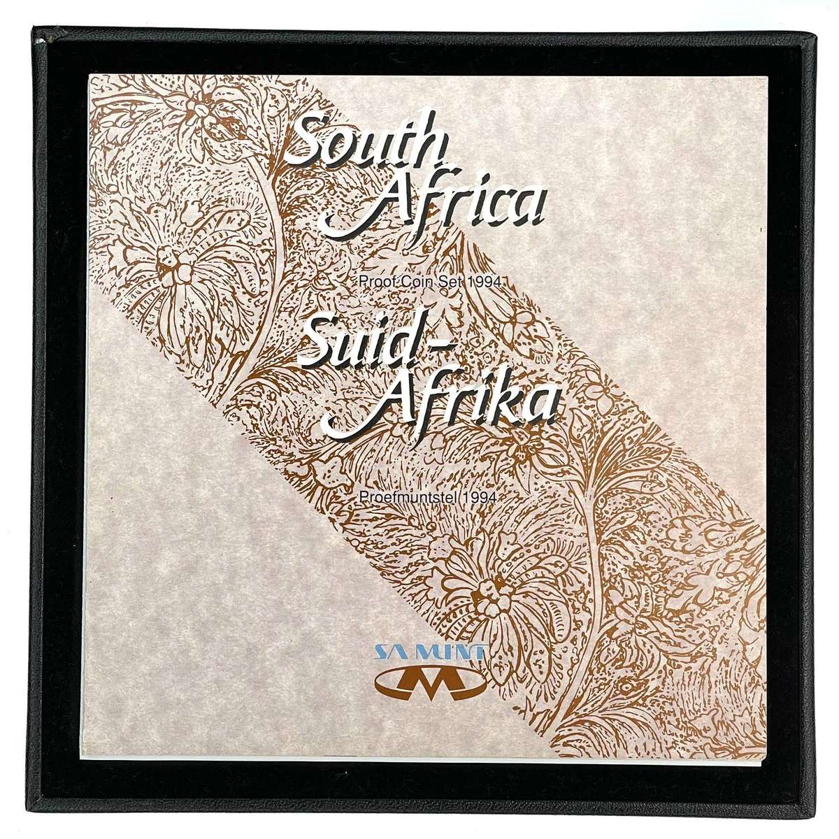 1994 South Africa Proof Coin Set in original mint box **Mintage ONLY 5804*