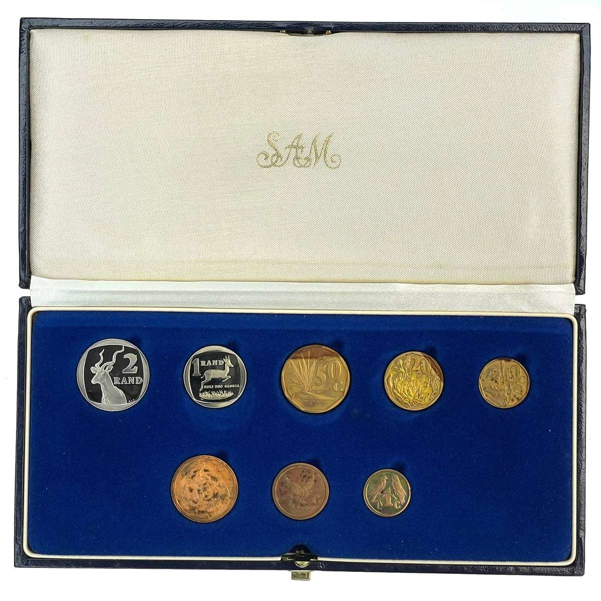1990 South Africa Proof Coin Set **Mintage ONLY 10239**