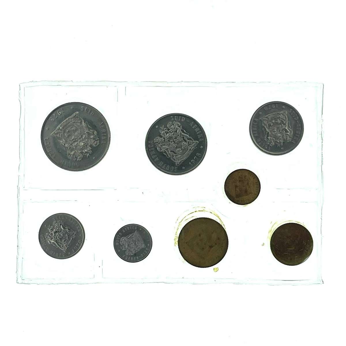 1978 South Africa (UNC) Uncirculated Mint Pack Set  * **Mintage ONLY 20,000**