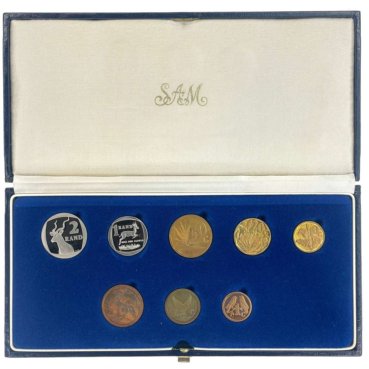 1990 South Africa Proof Coin Set **Mintage ONLY 10239**