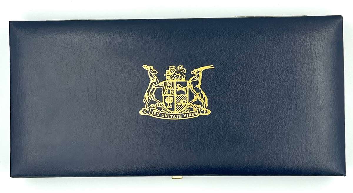 1983 South Africa Proof Coin Set in original mint box **Mintage ONLY 6835**