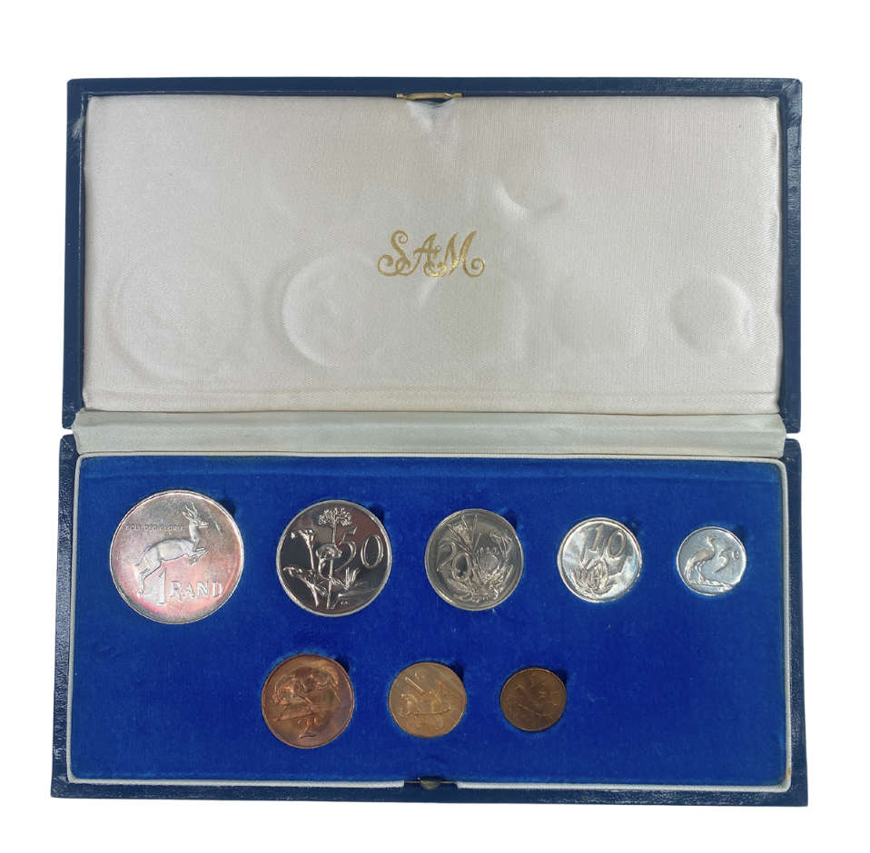 1979 South Africa Proof Coin Set in original mint box **Mintage ONLY 5000**