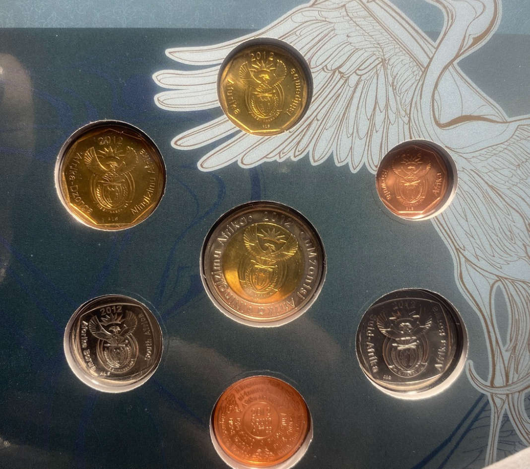 2012 South Africa (UNC) Uncirculated Mint Set * **Mintage ONLY 1,508**
