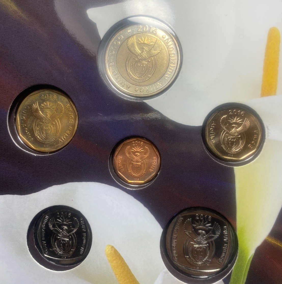 2016 South Africa (UNC) Uncirculated Mint Set * **Mintage ONLY 687**