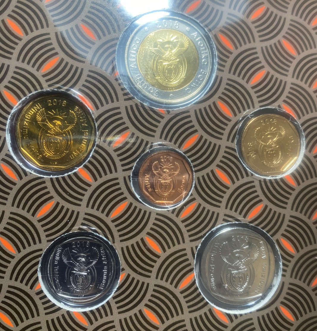 2018 South Africa (UNC) Uncirculated Mint Set * **Mintage ONLY 515**