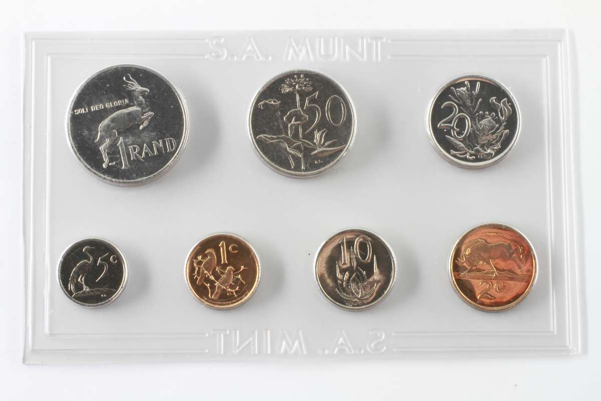 1988 South Africa (UNC) Uncirculated Mint Pack Set * **Mintage ONLY 6,250**