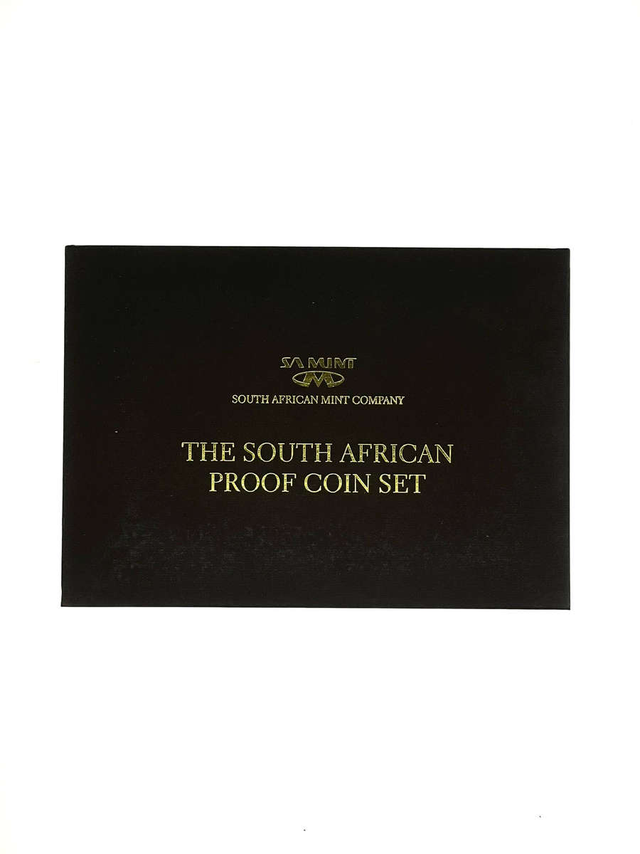 2012 South Africa Proof Coin Set in original mint box - Mintage only **1366*
