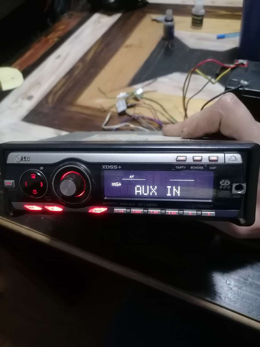 LG AUX and CD frontloader