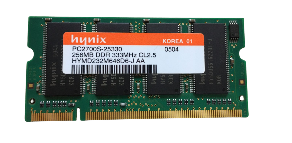 256MB DDR So-Dimm RAM