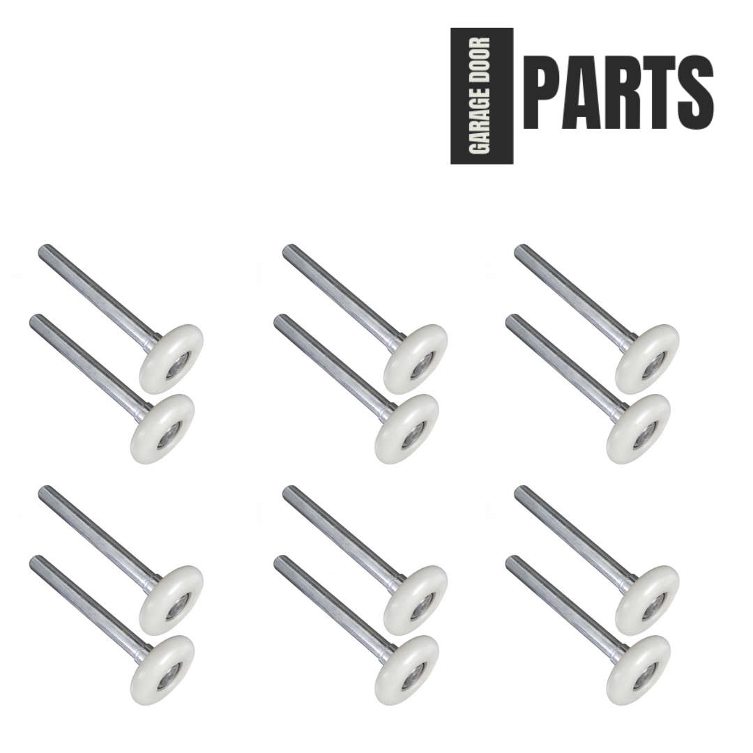 Sectional Garage Door Nylon Rollers (12 pack)