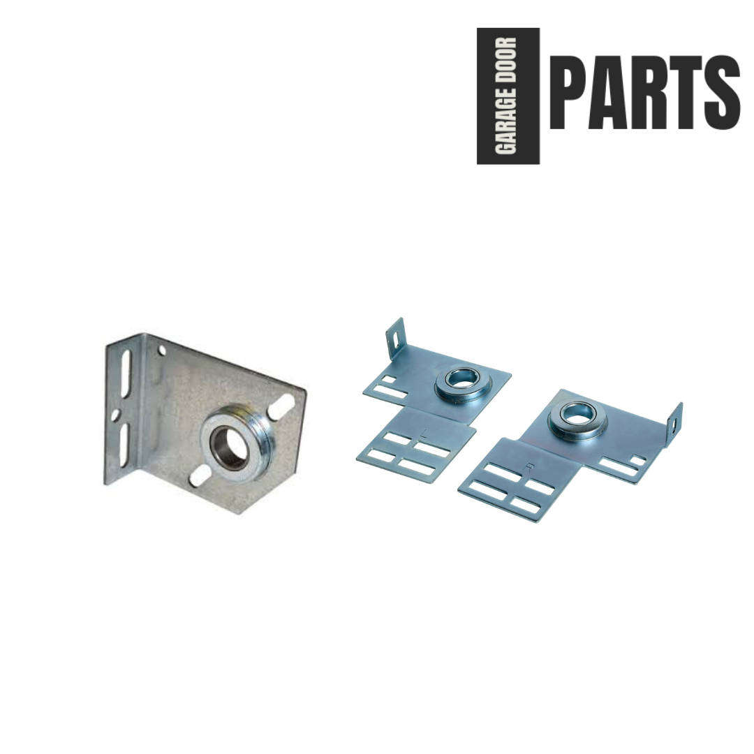Sectional Garage Door End Bearing Brackets + Centre Bearing Combo