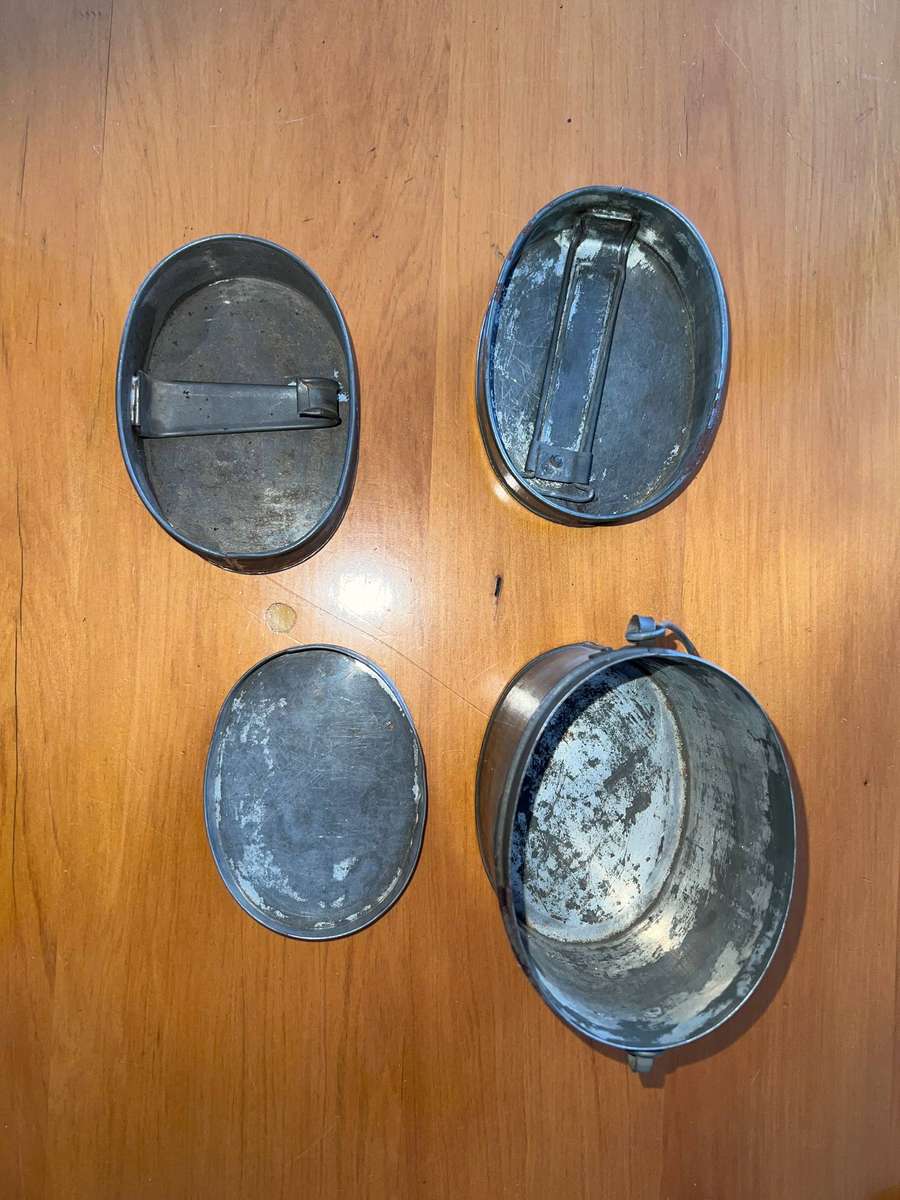 WW1 British Army D shaped mess kit